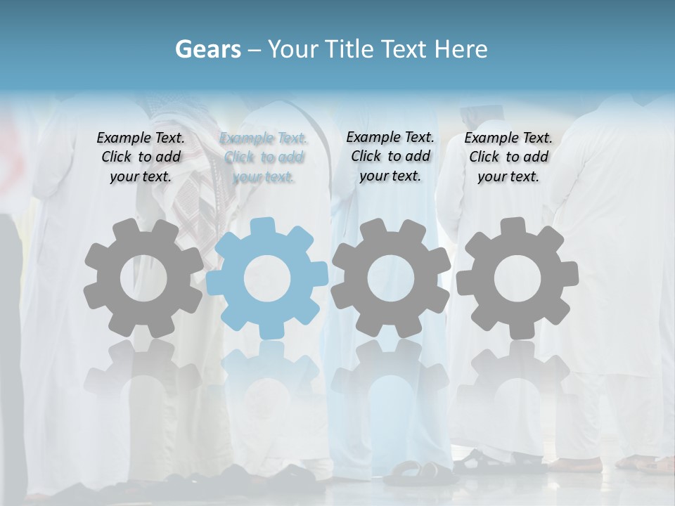 Congregation Umrah Islam PowerPoint Template