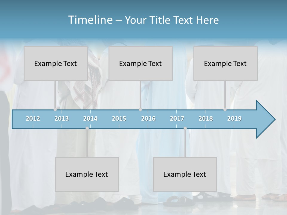 Congregation Umrah Islam PowerPoint Template