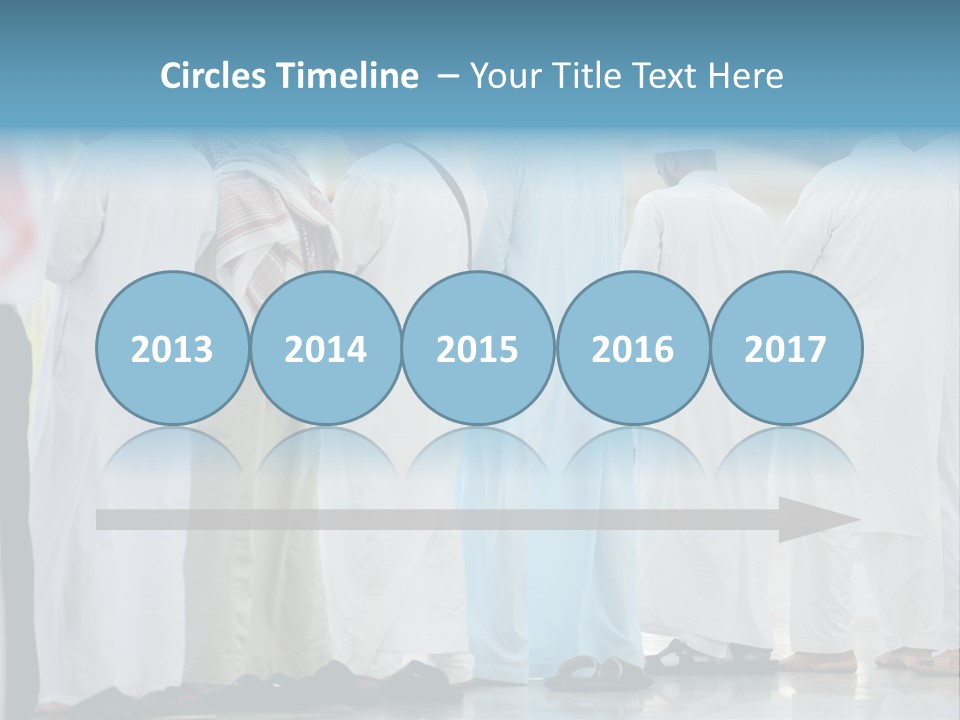 Congregation Umrah Islam PowerPoint Template