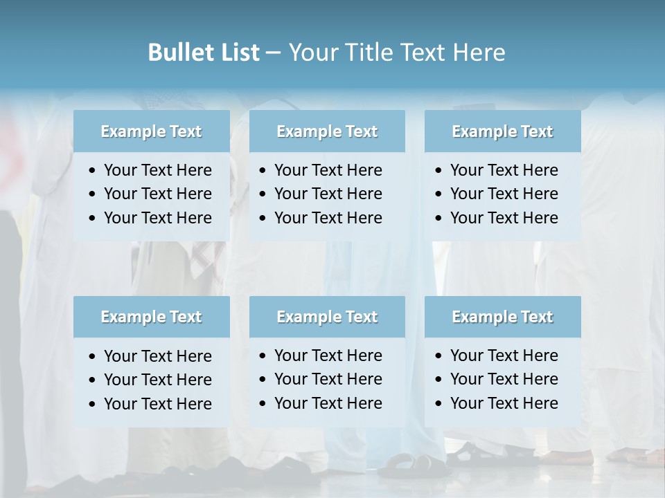 Congregation Umrah Islam PowerPoint Template