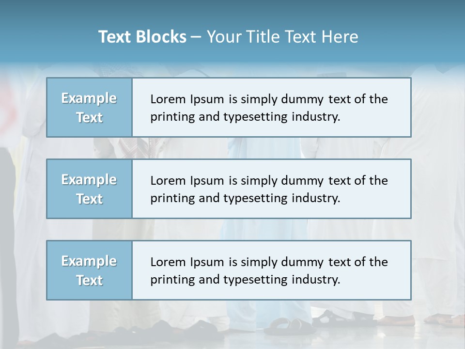 Congregation Umrah Islam PowerPoint Template
