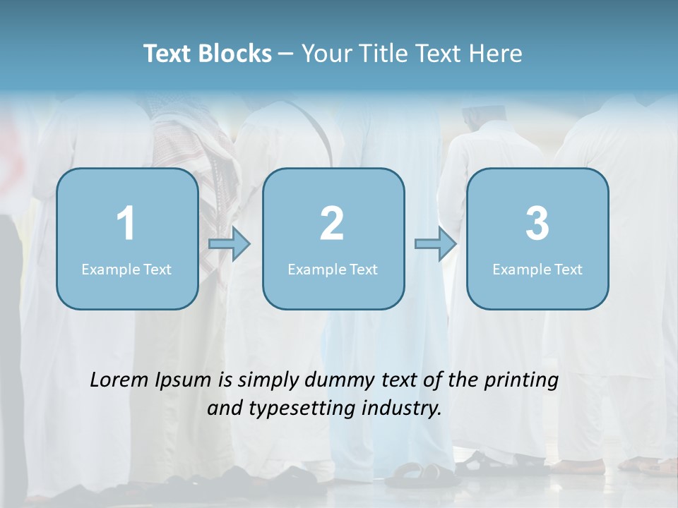 Congregation Umrah Islam PowerPoint Template