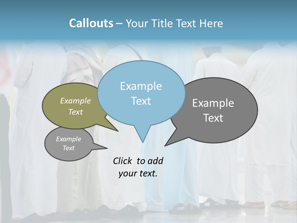 Congregation Umrah Islam PowerPoint Template