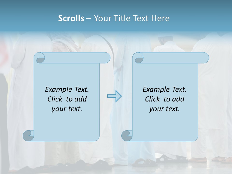 Congregation Umrah Islam PowerPoint Template