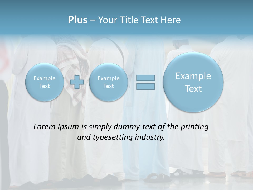 Congregation Umrah Islam PowerPoint Template