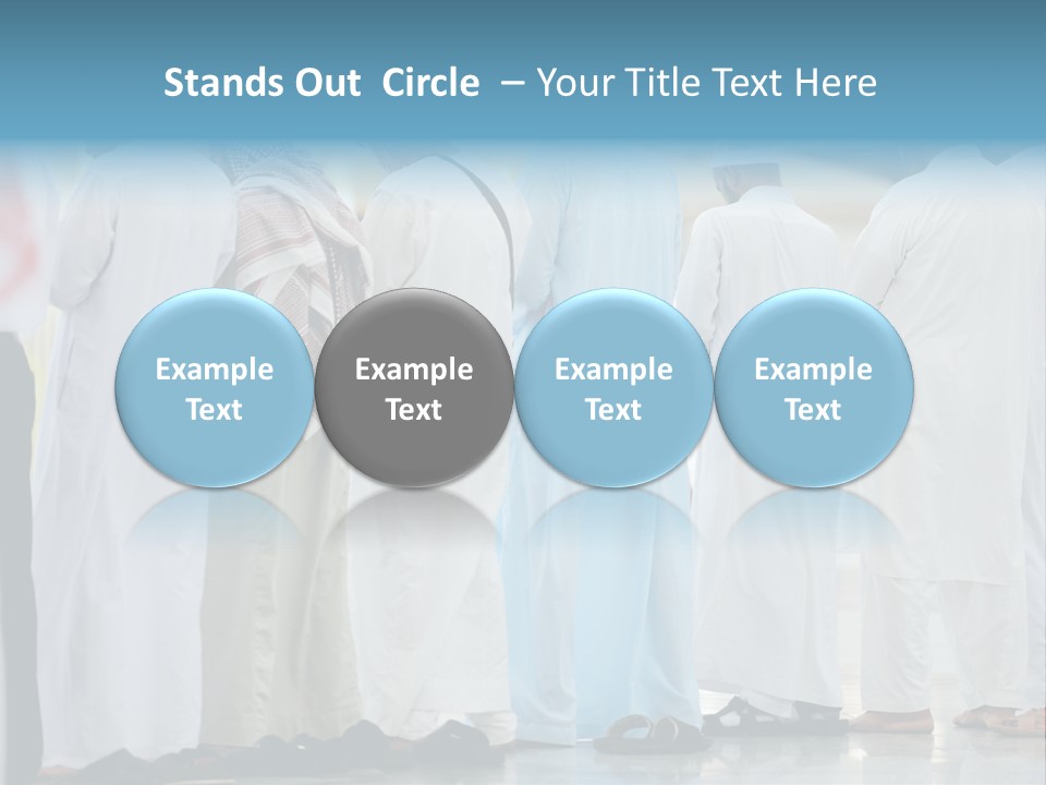 Congregation Umrah Islam PowerPoint Template