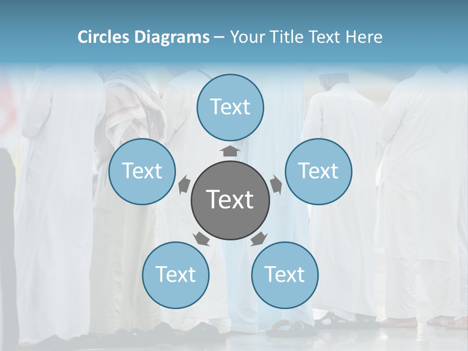 Congregation Umrah Islam PowerPoint Template