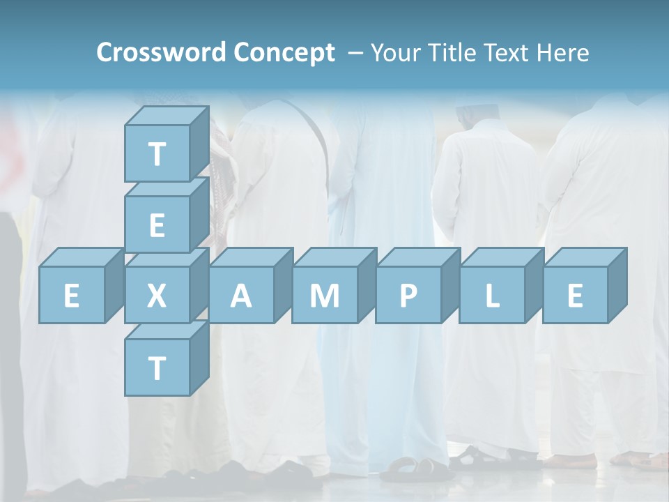 Congregation Umrah Islam PowerPoint Template