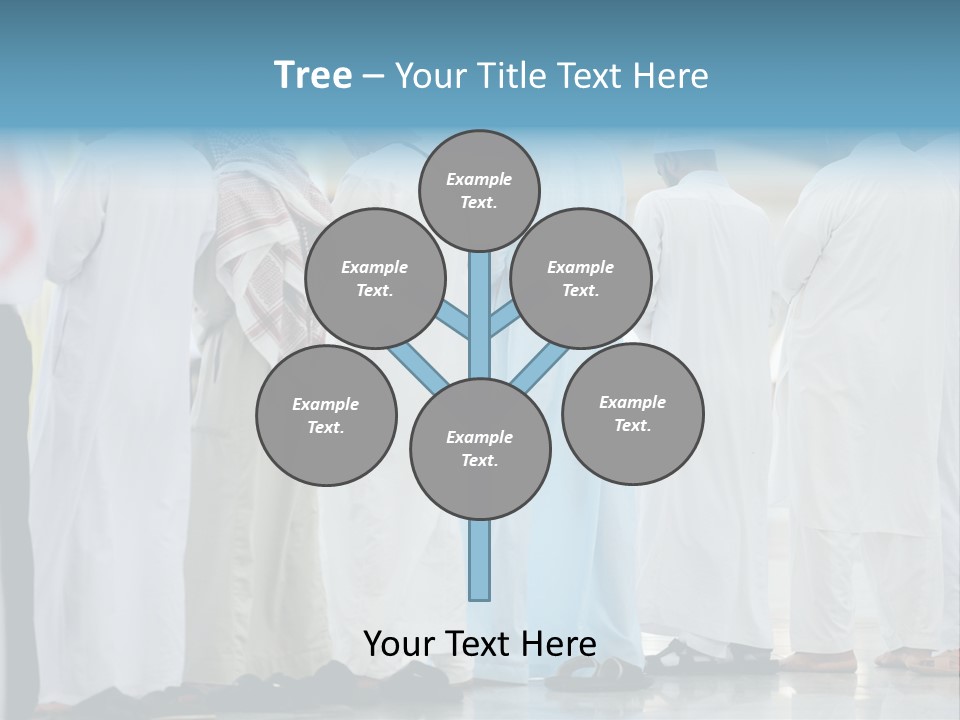 Congregation Umrah Islam PowerPoint Template