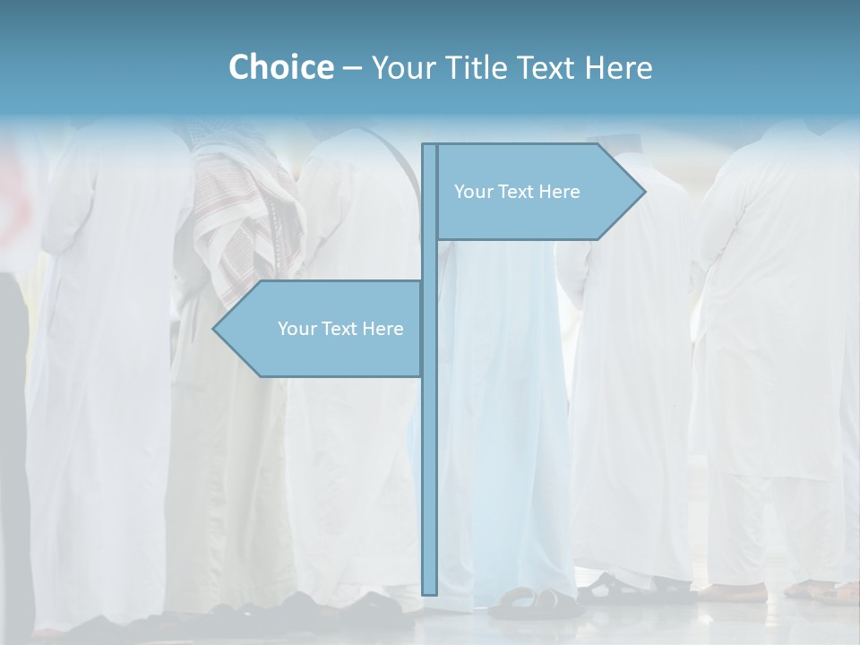 Congregation Umrah Islam PowerPoint Template