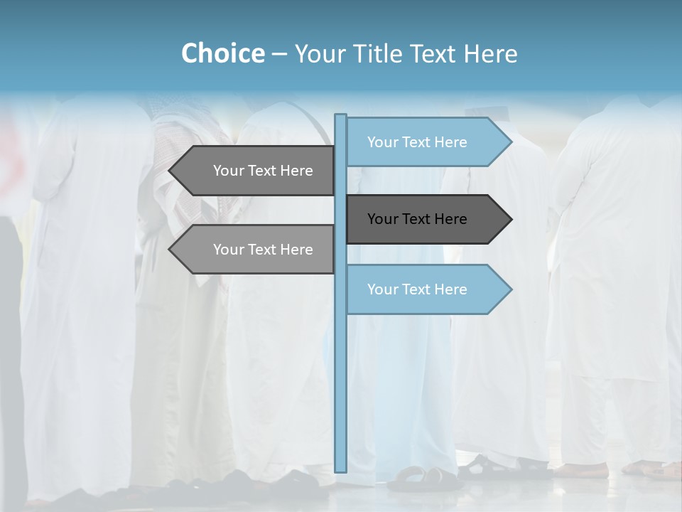 Congregation Umrah Islam PowerPoint Template