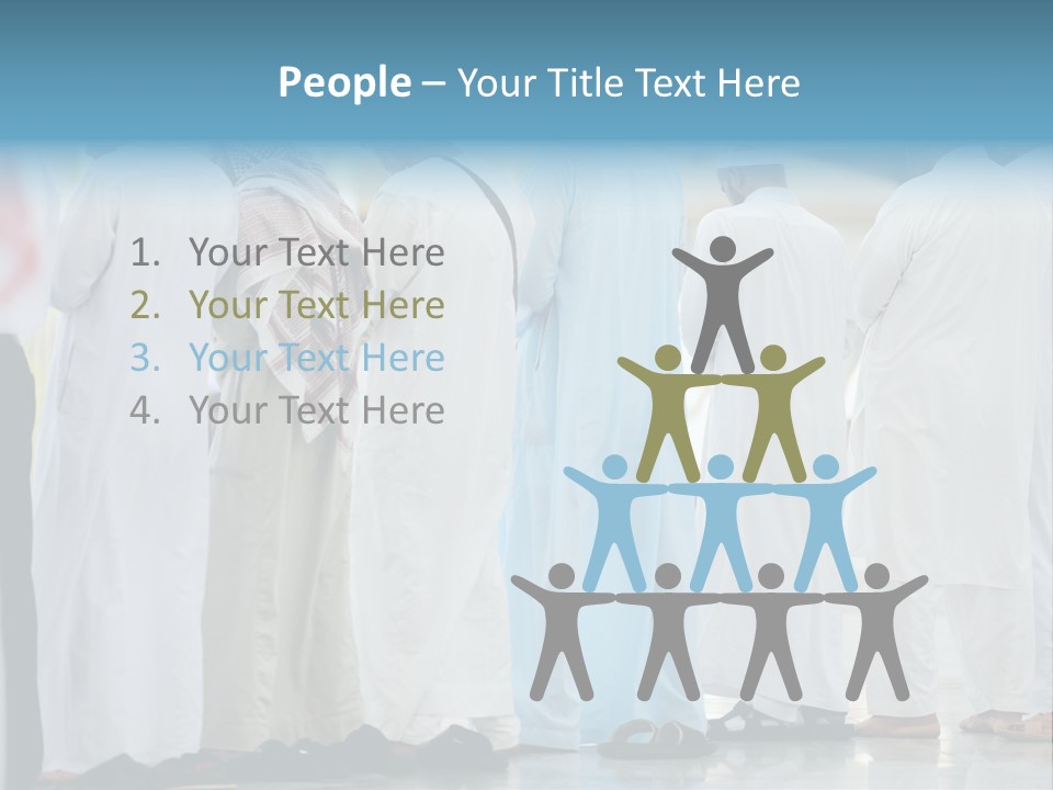 Congregation Umrah Islam PowerPoint Template