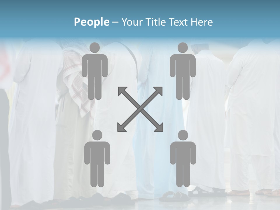 Congregation Umrah Islam PowerPoint Template