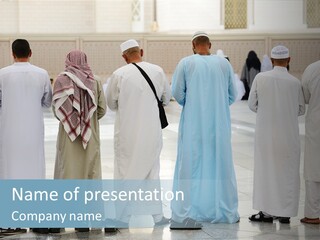 Holiest Masjid Al Haram Medina PowerPoint Template
