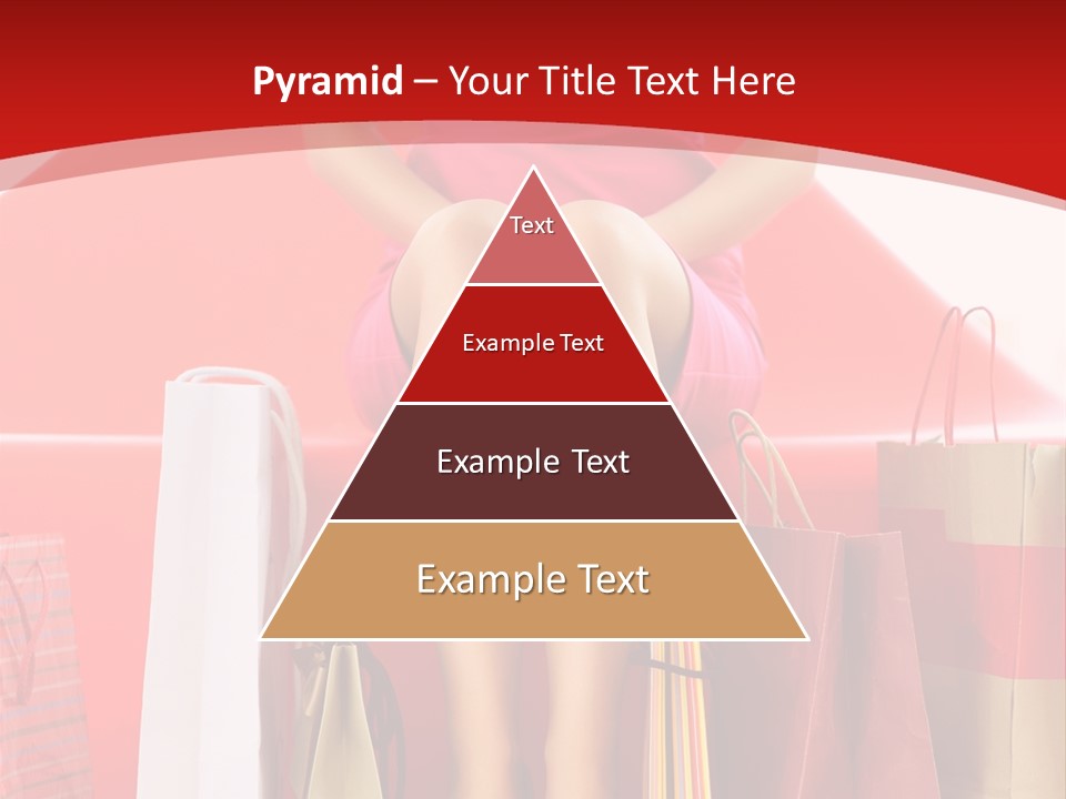 Bag Buying Square PowerPoint Template