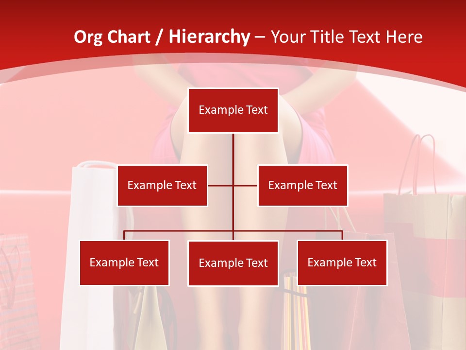 Bag Buying Square PowerPoint Template