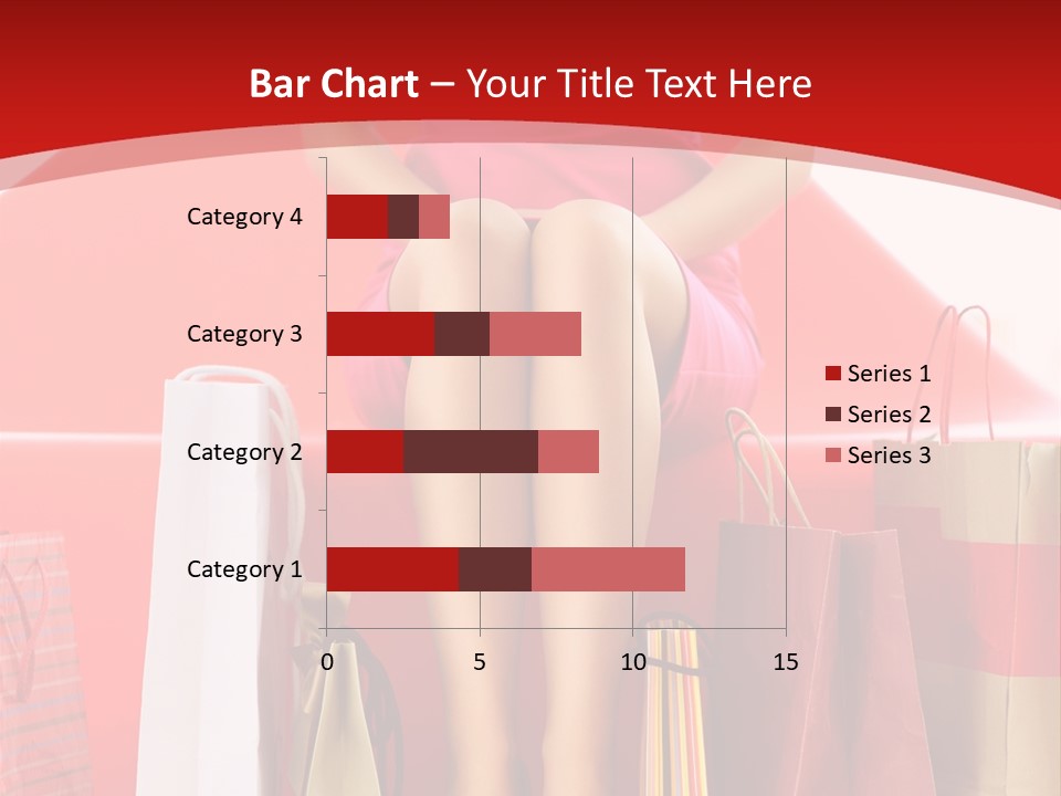 Bag Buying Square PowerPoint Template