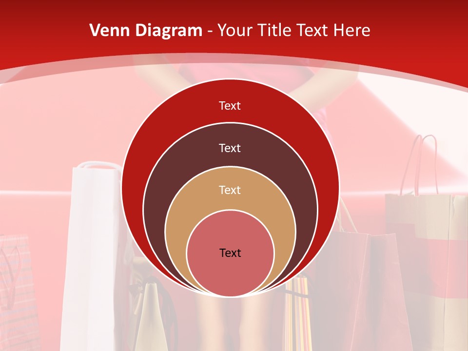 Bag Buying Square PowerPoint Template