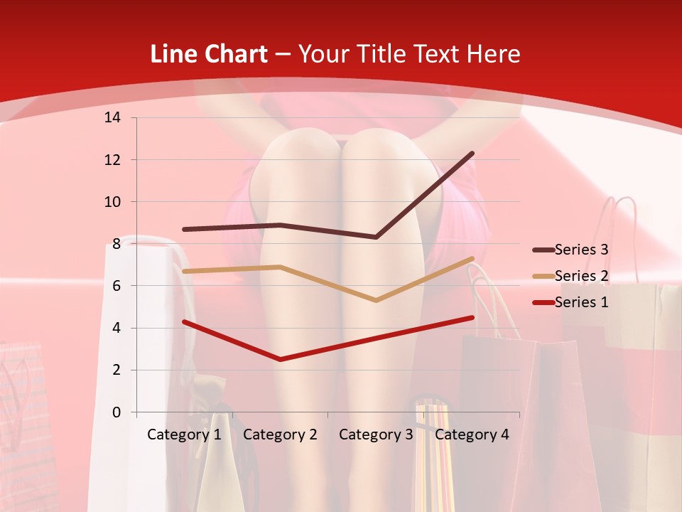 Bag Buying Square PowerPoint Template