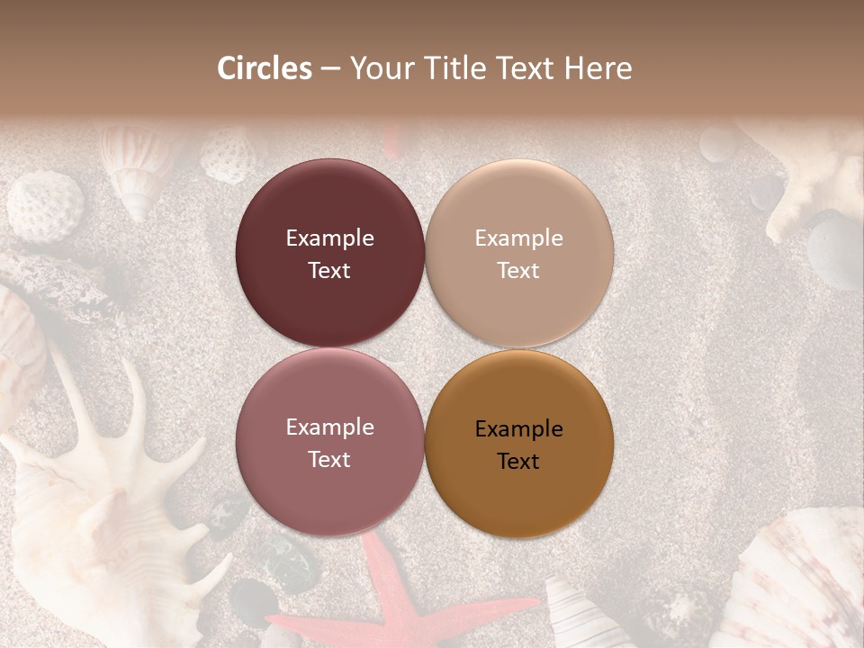 Peace Background Closeup PowerPoint Template