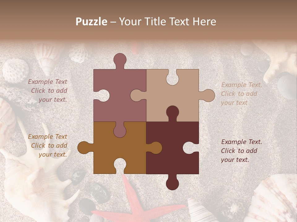 Peace Background Closeup PowerPoint Template