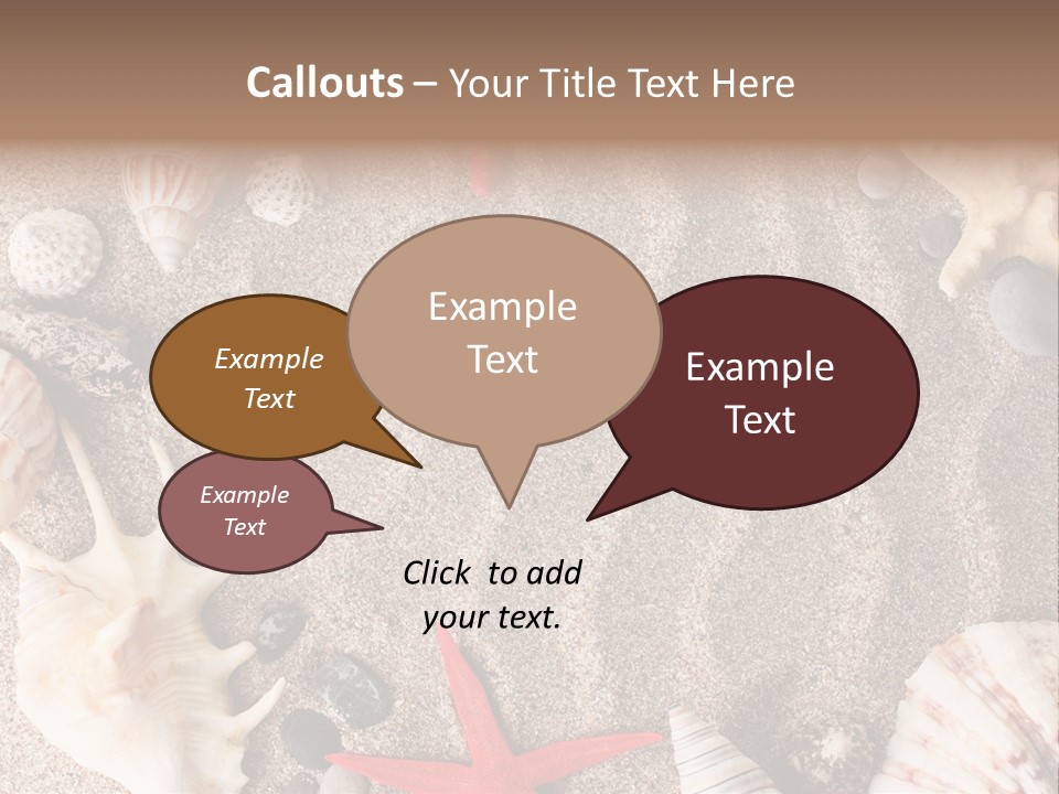 Peace Background Closeup PowerPoint Template