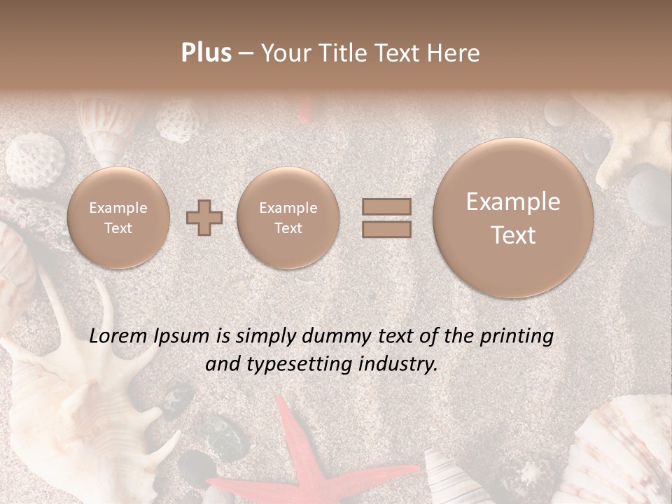 Peace Background Closeup PowerPoint Template