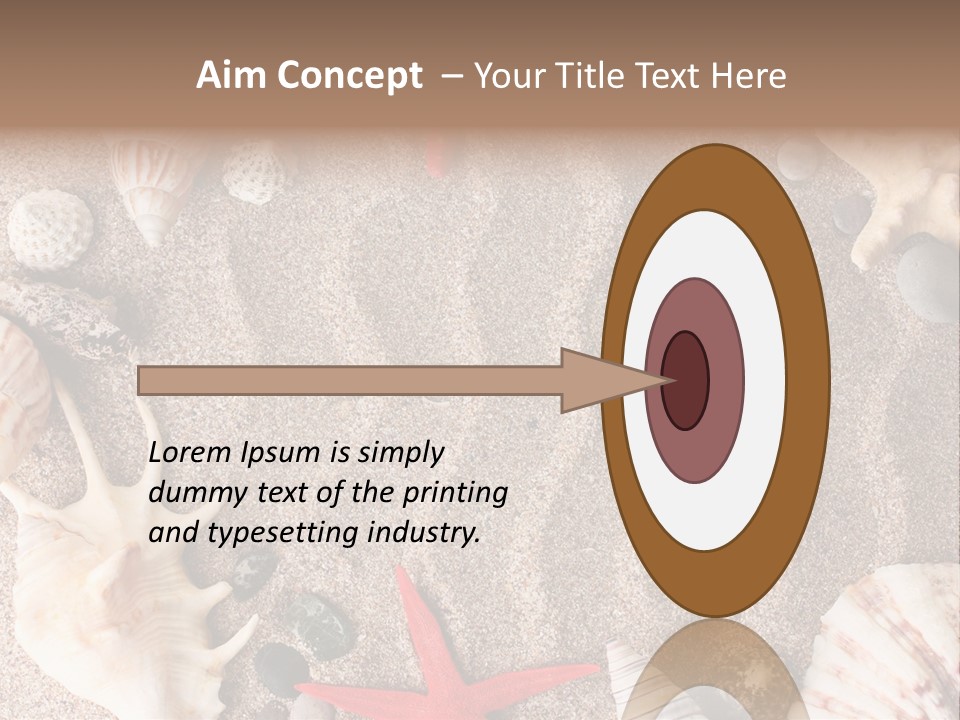 Peace Background Closeup PowerPoint Template