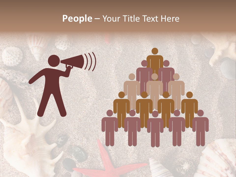 Peace Background Closeup PowerPoint Template