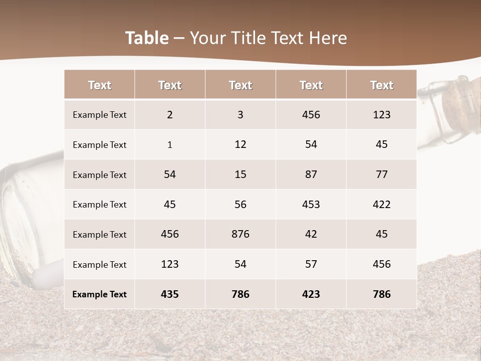 Antique Idea Object PowerPoint Template