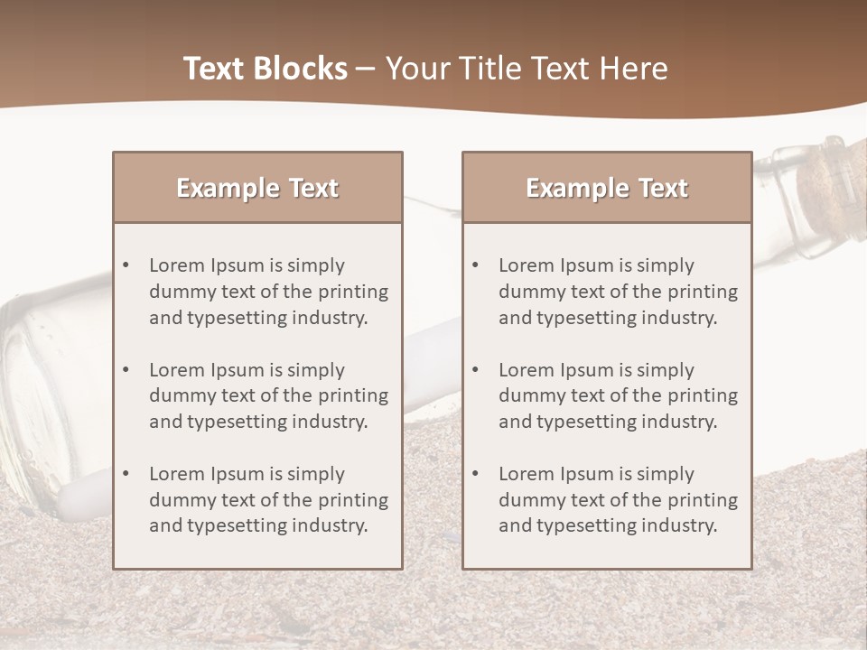 Antique Idea Object PowerPoint Template