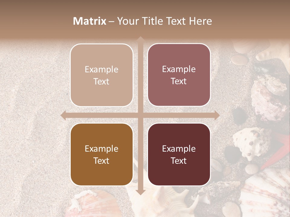 Sun Marine Summer PowerPoint Template