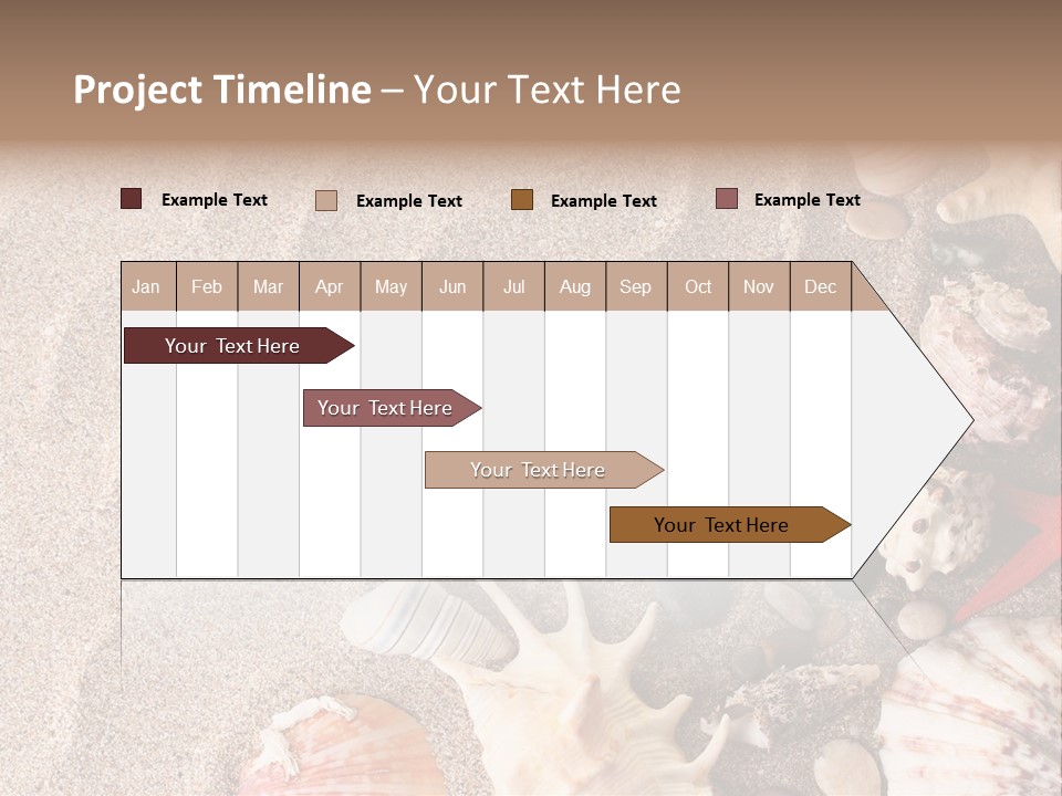Sun Marine Summer PowerPoint Template