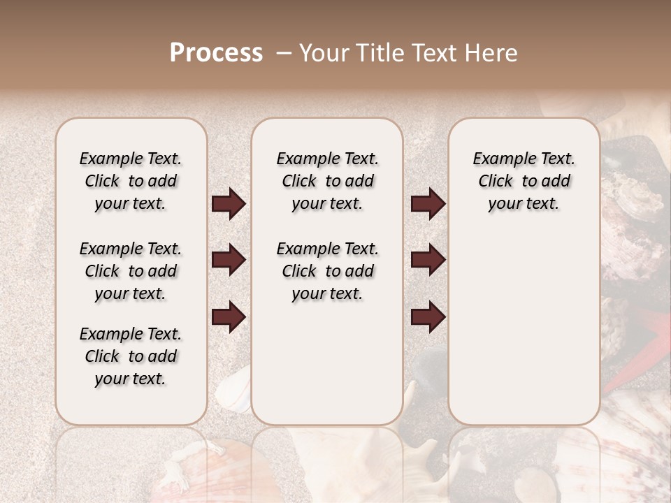 Sun Marine Summer PowerPoint Template