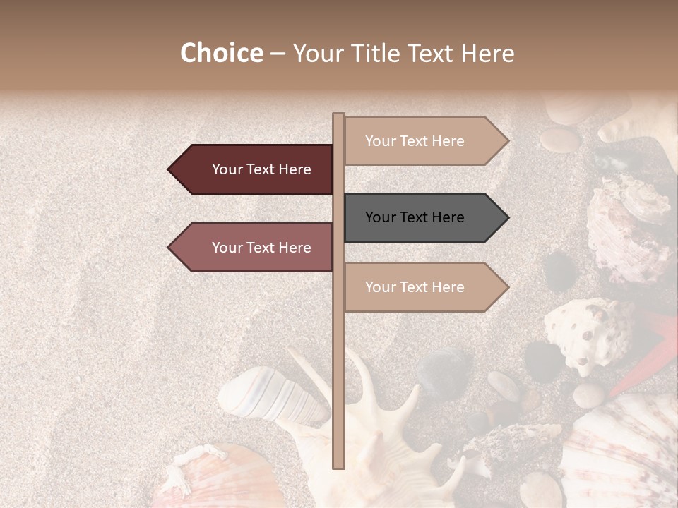 Sun Marine Summer PowerPoint Template