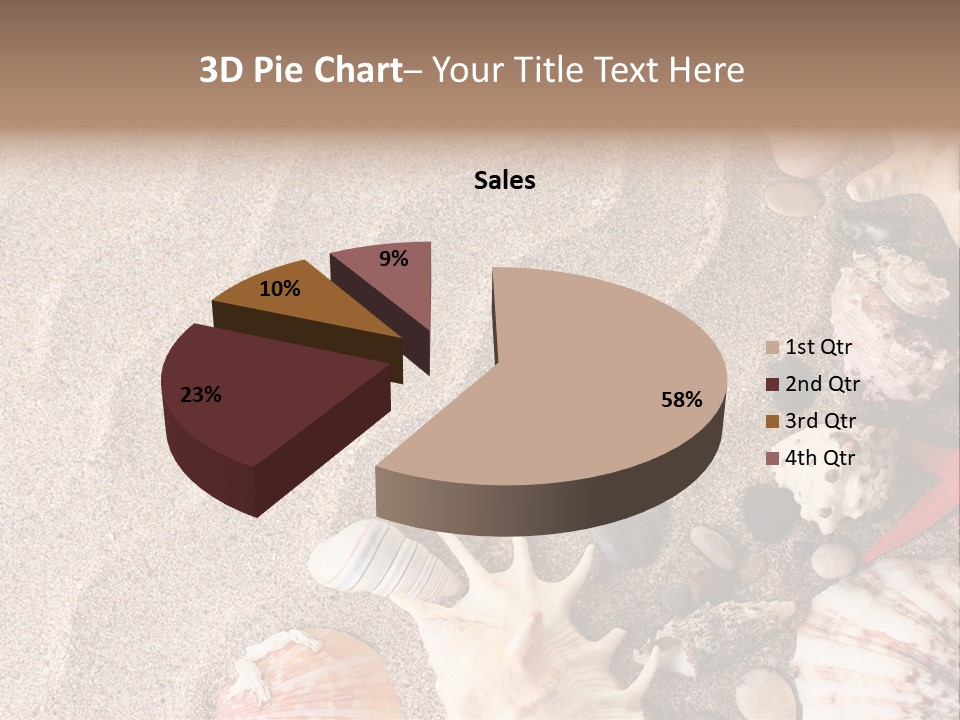 Sun Marine Summer PowerPoint Template