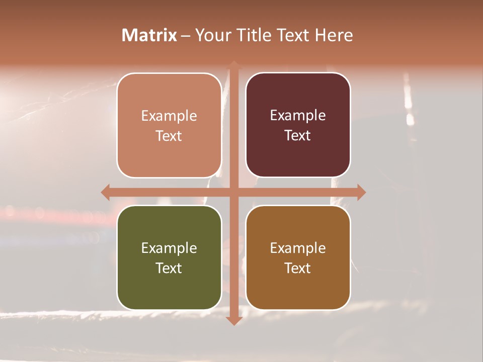 Event Martial Arm PowerPoint Template
