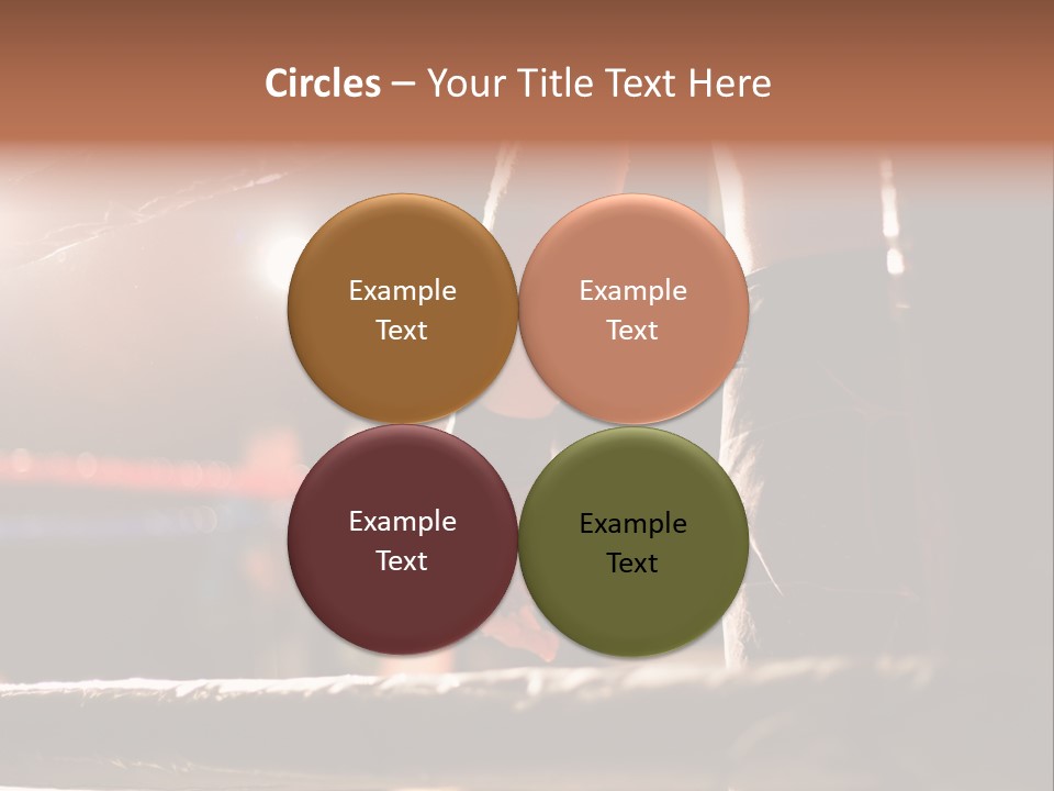 Event Martial Arm PowerPoint Template