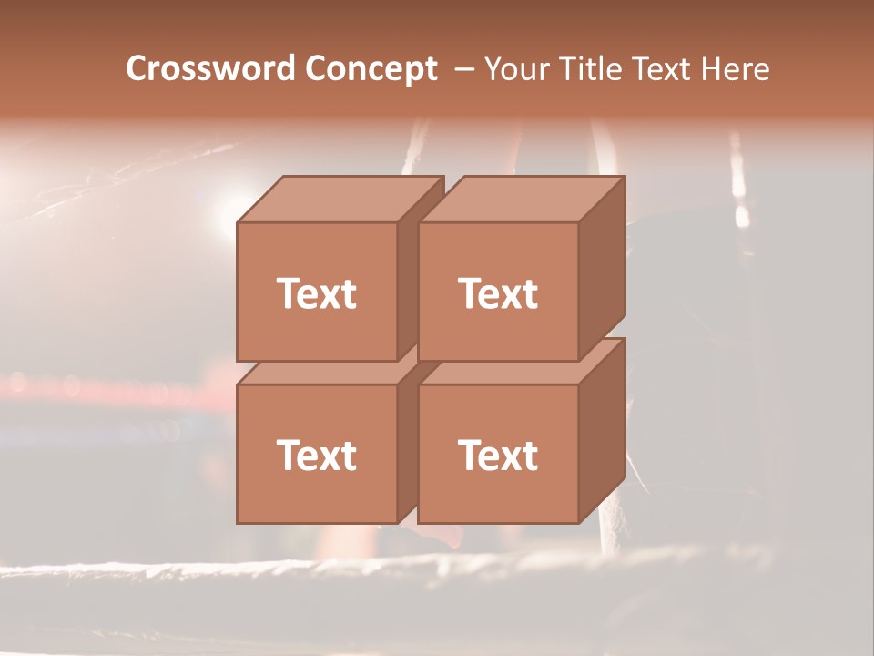 Event Martial Arm PowerPoint Template