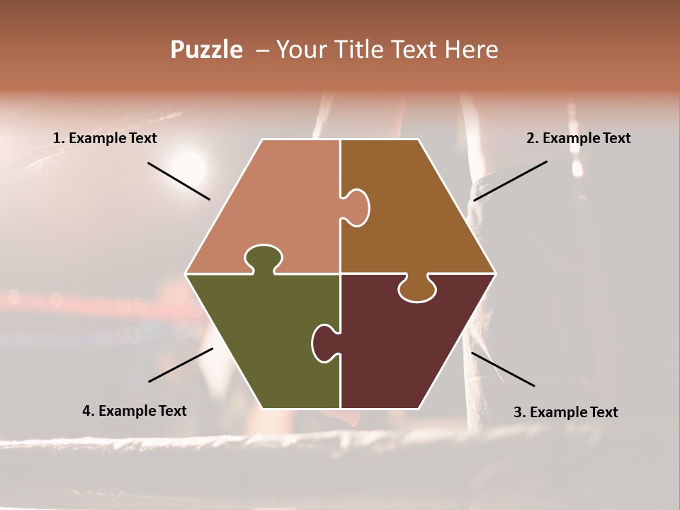 Event Martial Arm PowerPoint Template