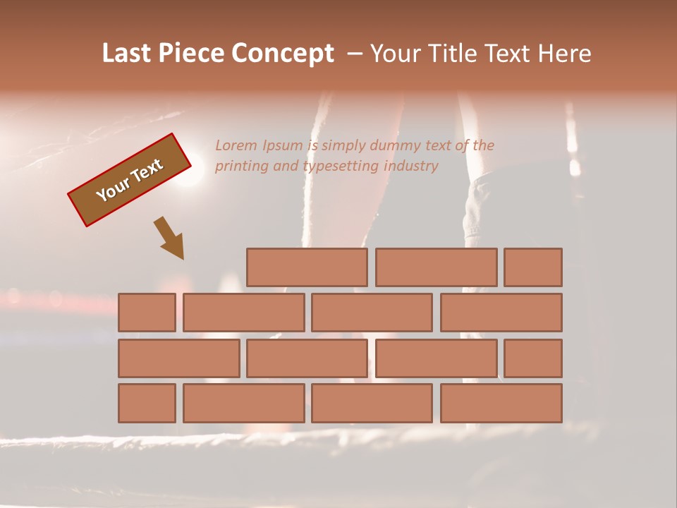 Event Martial Arm PowerPoint Template