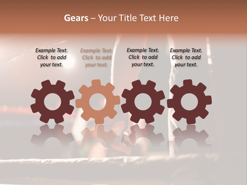 Event Martial Arm PowerPoint Template