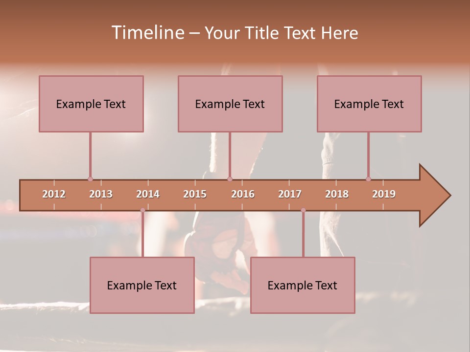 Event Martial Arm PowerPoint Template