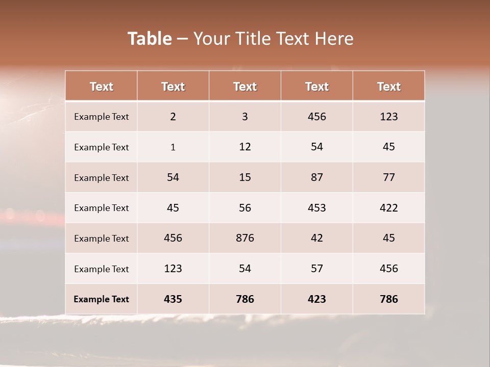 Event Martial Arm PowerPoint Template