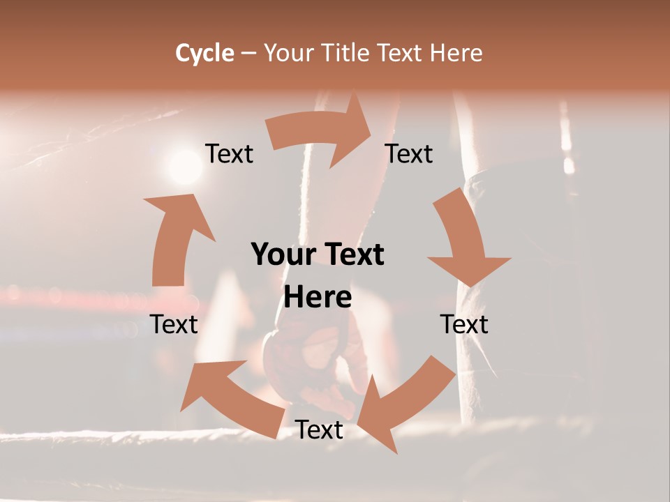 Event Martial Arm PowerPoint Template