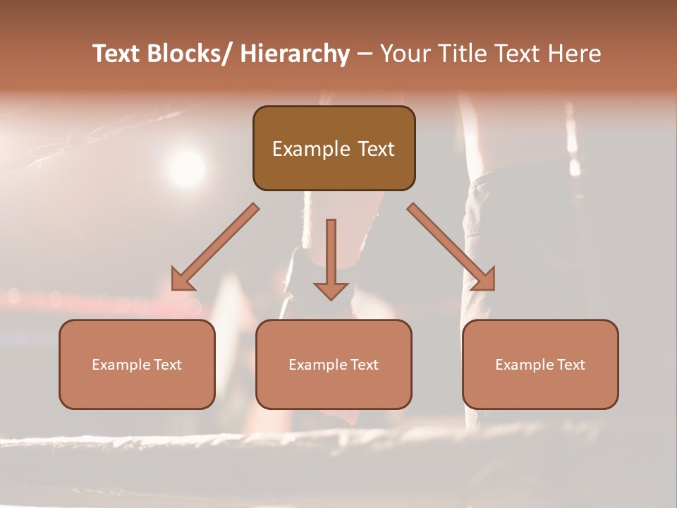 Event Martial Arm PowerPoint Template