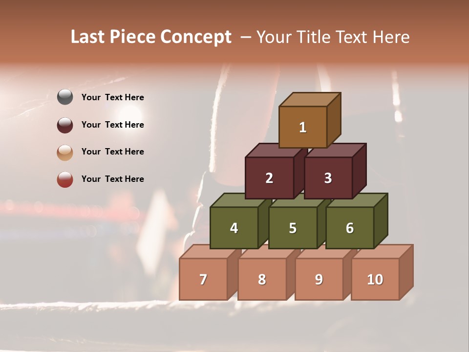 Event Martial Arm PowerPoint Template