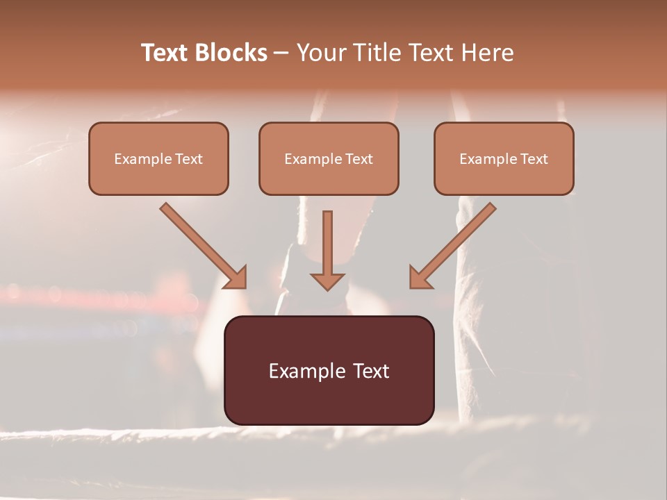Event Martial Arm PowerPoint Template