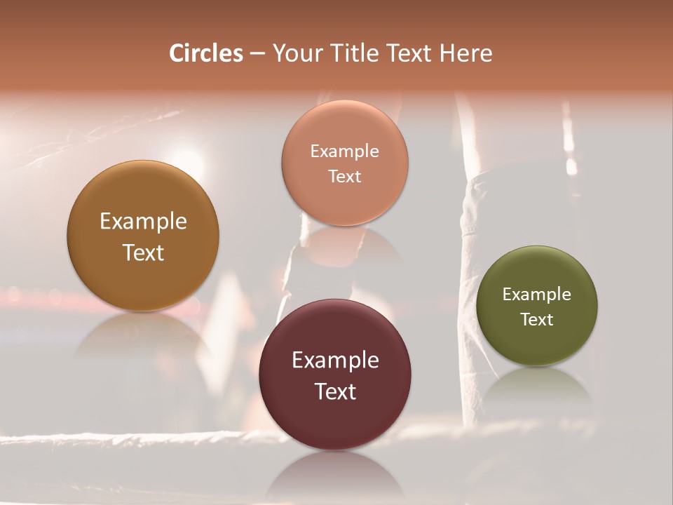 Event Martial Arm PowerPoint Template