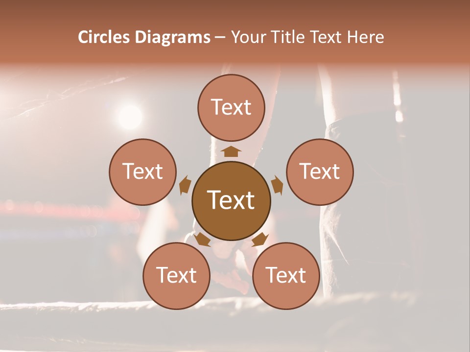 Event Martial Arm PowerPoint Template